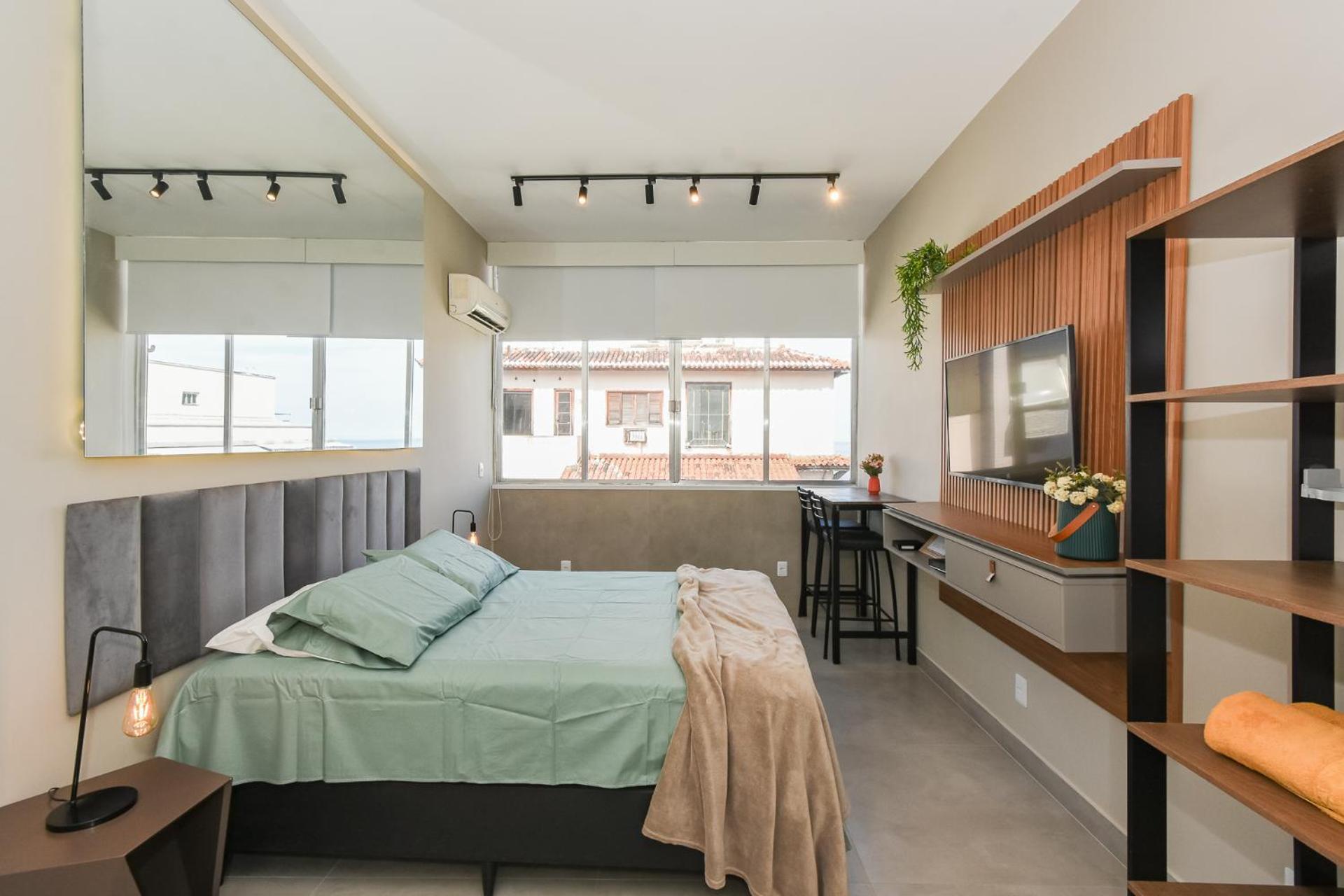 Luxo E Design Vista Mar No Posto 5 - Copacabana Apartment Rio de Janeiro